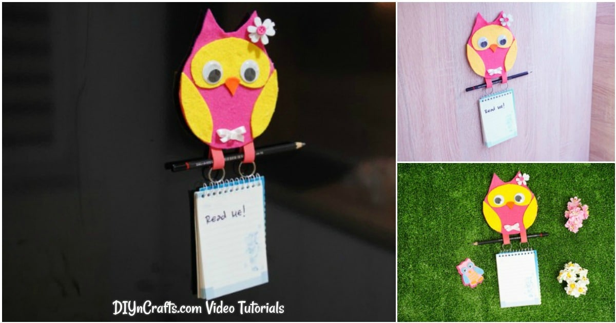 DIY CD Owl Wall Messenger With Video Tutorial