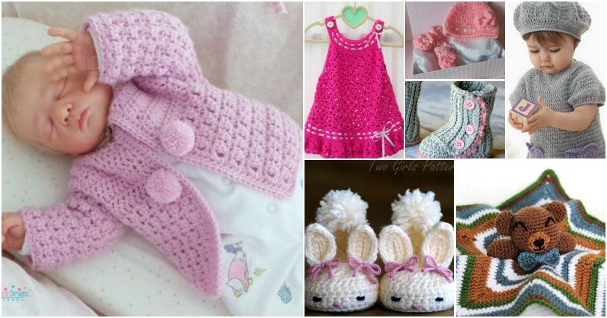 50 Most Adorable Crochet Baby Items You Need To Make Today