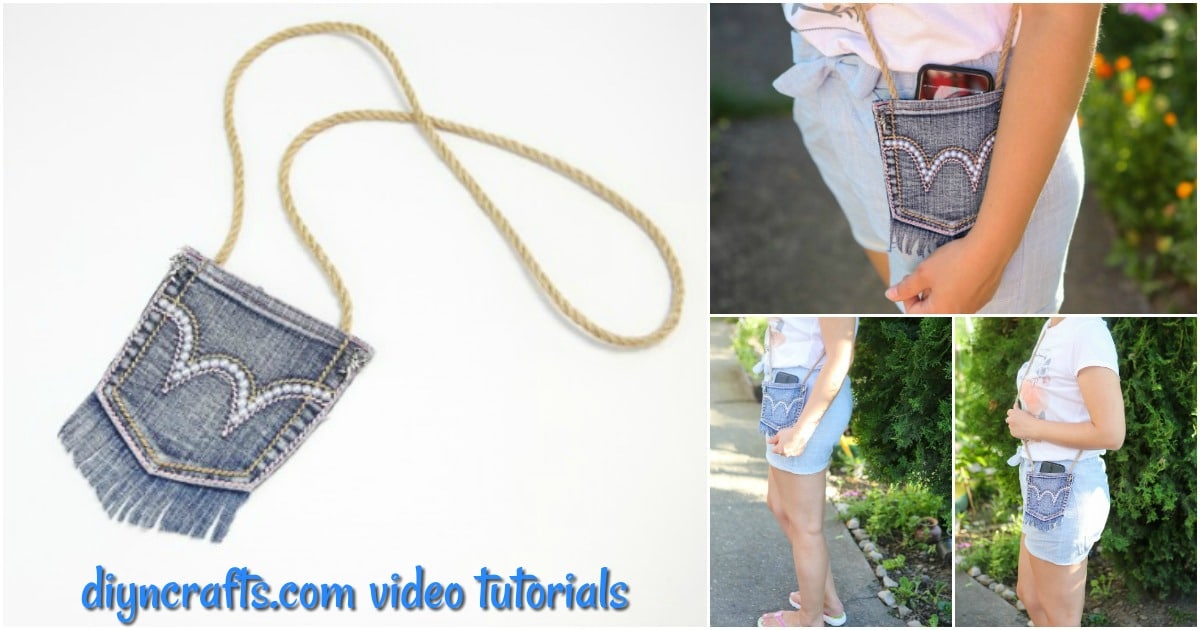 How to Make a Fashionable Denim Bag