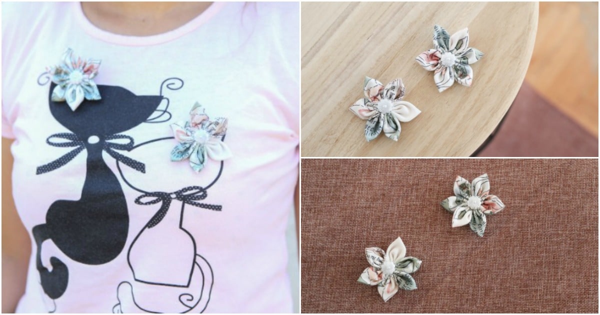 How to Make Decorative Fabric Flowers