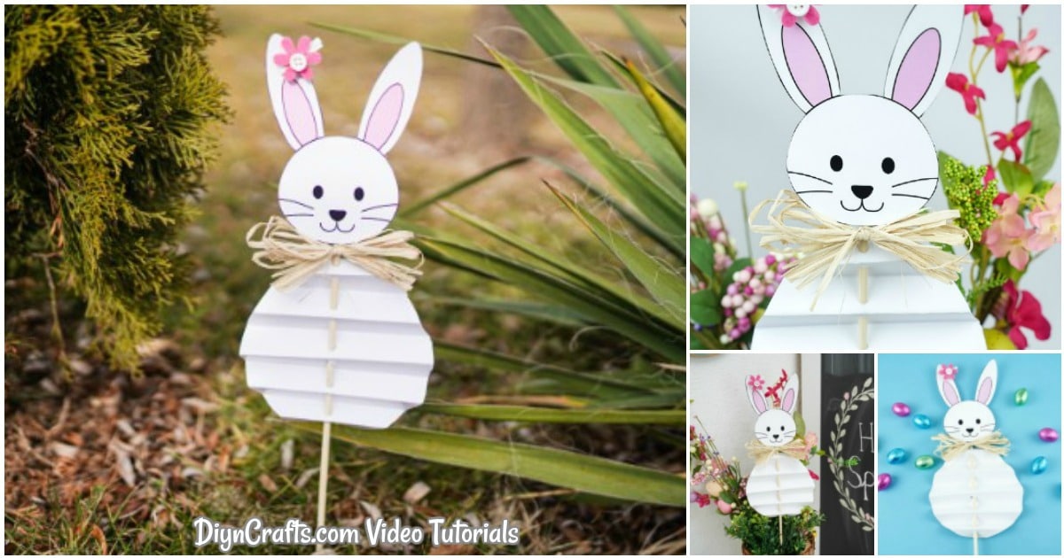 Adorable Paper Bunny Easter Craft – Free Printable