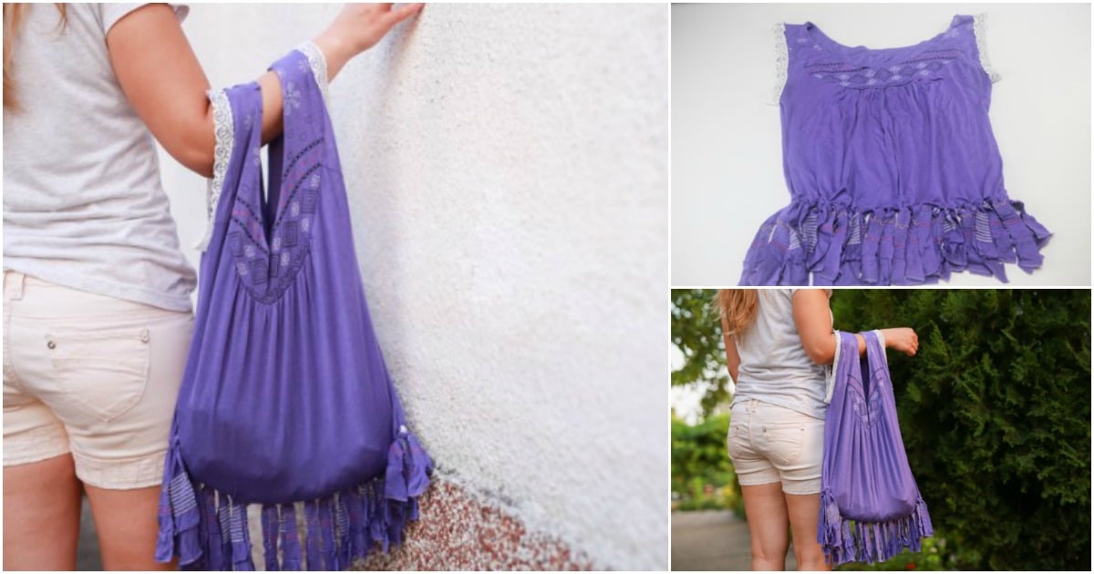 How to Make a Bag from a T-Shirt