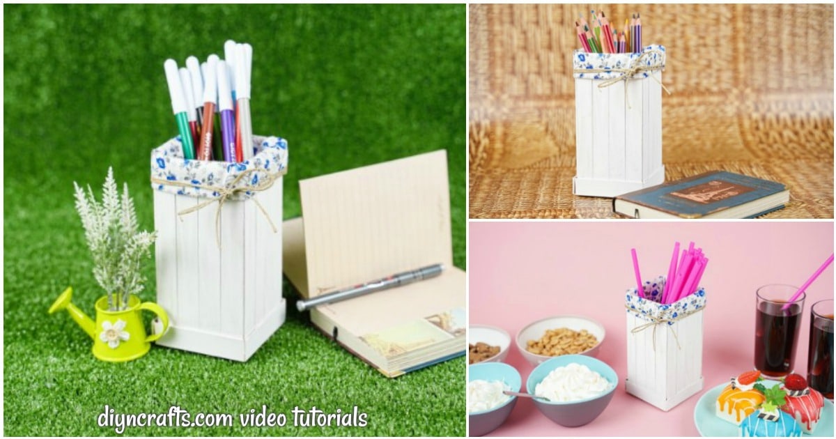 Upcycled Milk Carton Organizer – With Video