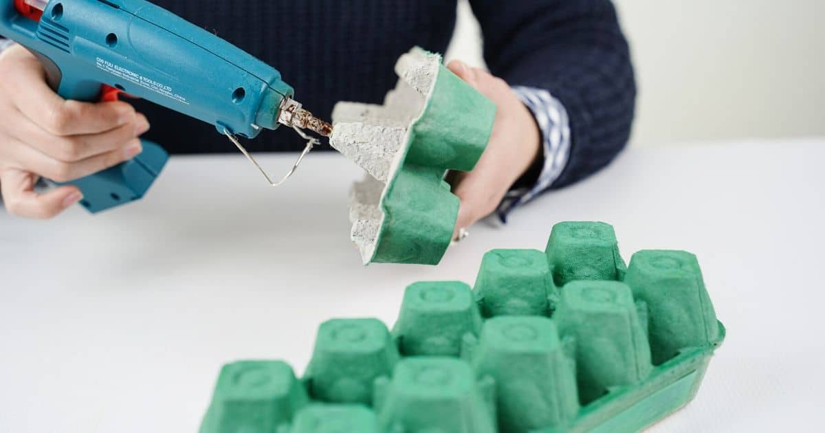 Fun Painted Egg Carton Dragon Project for Kids