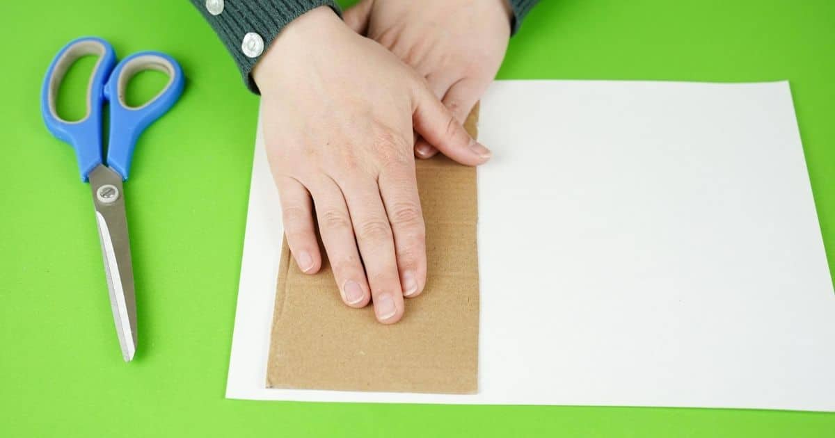 Pretty Upcycled Cardboard Box Drawer Storage