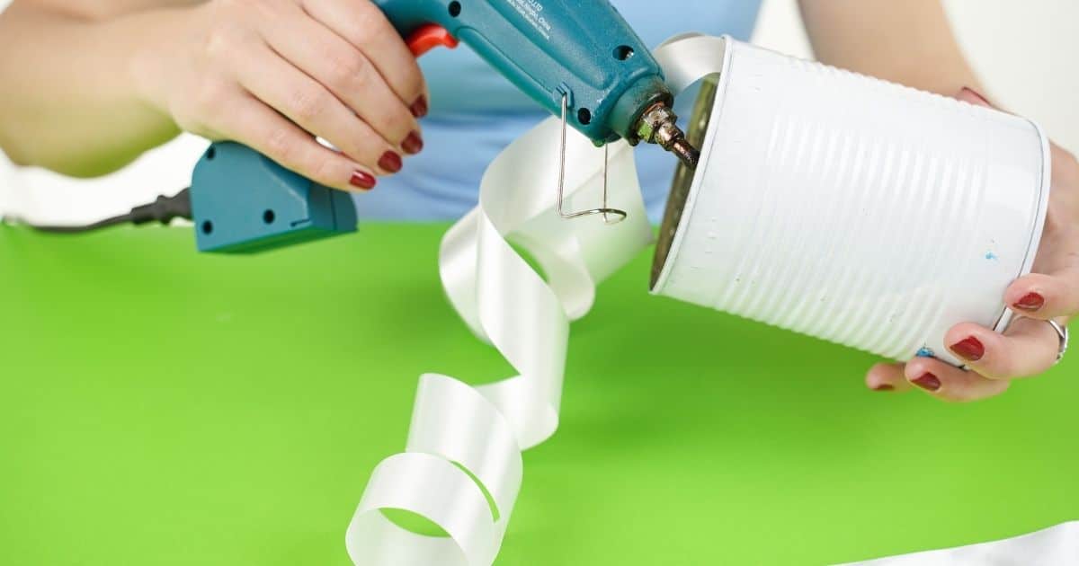 Spooky Upcycled Tin Can Hanging Ghost Decoration