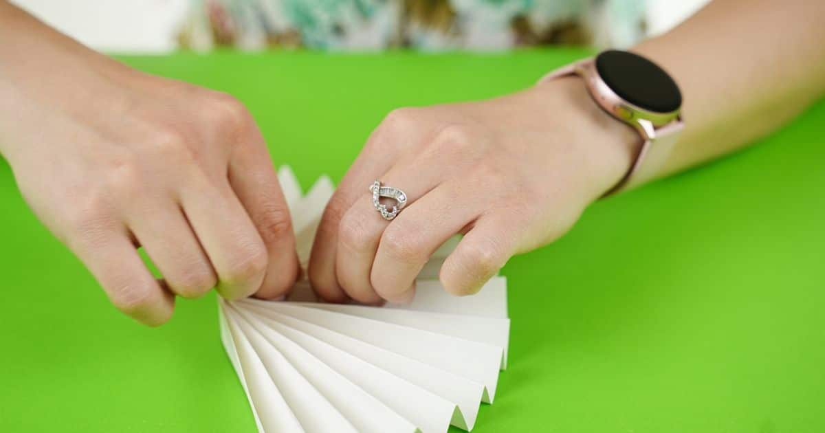 Easy Handmade Halloween Paper Fan Decorations