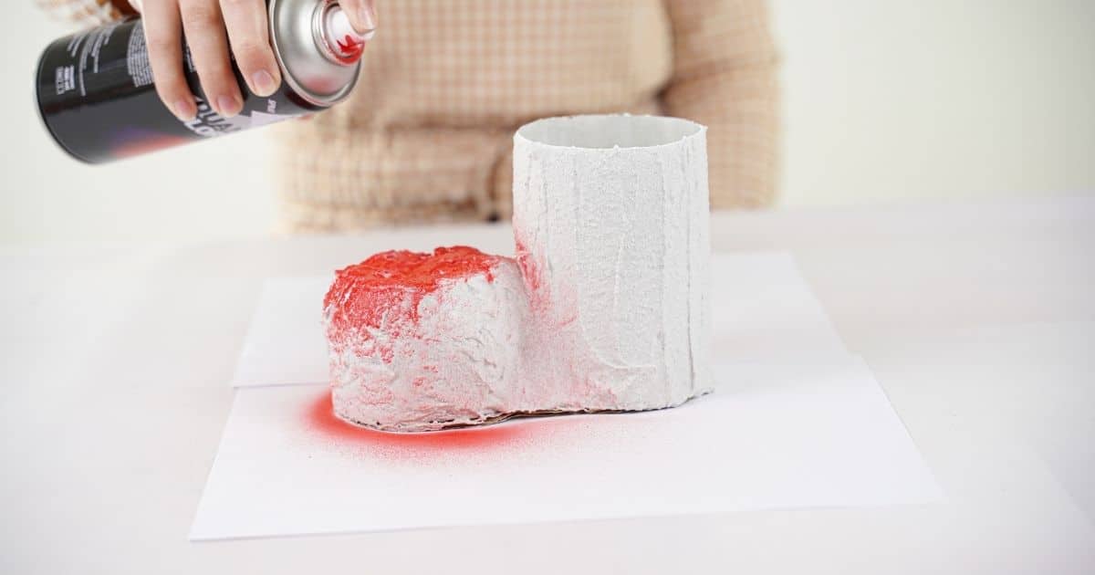 Decorative Santa Claus Boot from Upcycled Plastic Bottle