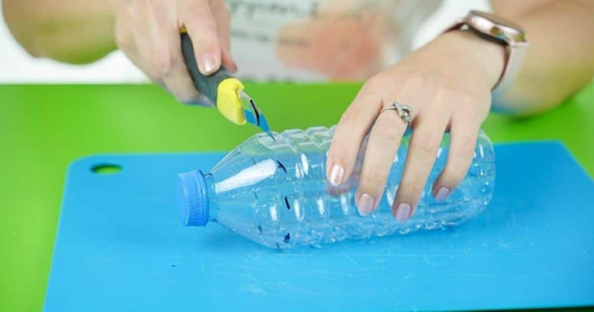 Plastic Bottle Santa Boots Christmas Decoration